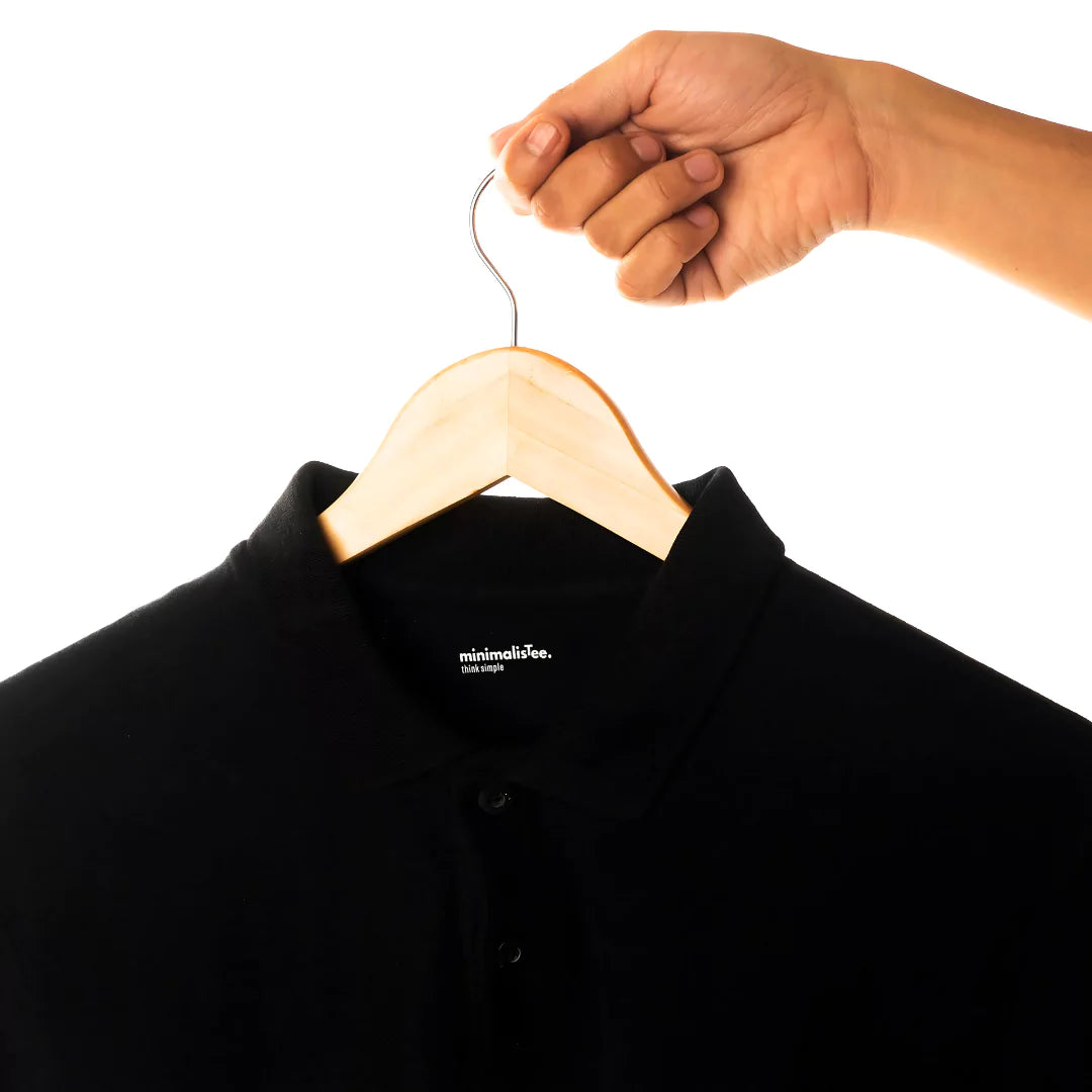 The Coal Black Polo T-Shirt