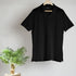 Plain Black Polo Neck T-Shirt – Comfortable Cotton Wear